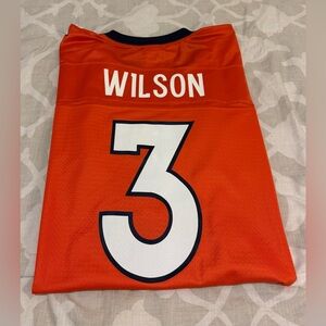 NWT NFL Russell Wilson Denver Broncos #3 Orange Throwback Game Jersey Men’s XXXL